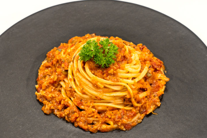 Linguine Vegane alla Bolognese